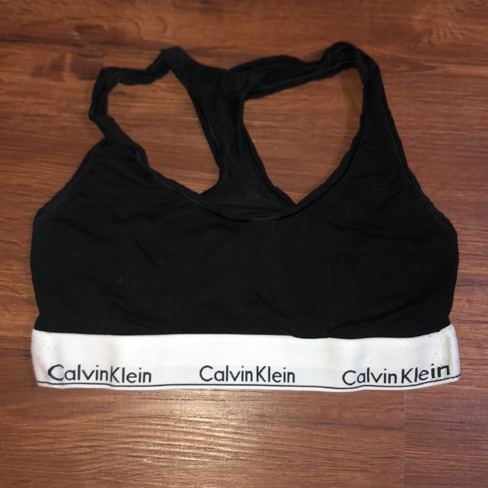 calvin klein sports bra